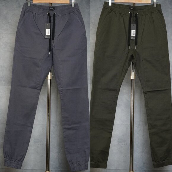 Two ZANEROBE Sureshot Jogger – Dark Army & Anchor | Size 32 (BNWT) - Picture 1 of 5